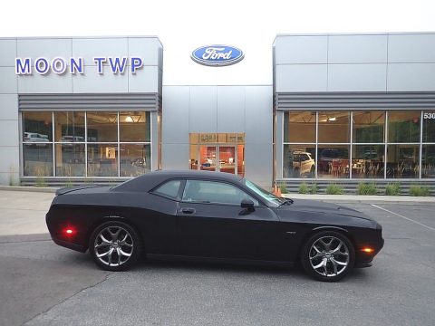 Pitch Black Dodge Challenger R/T.  Click to enlarge.