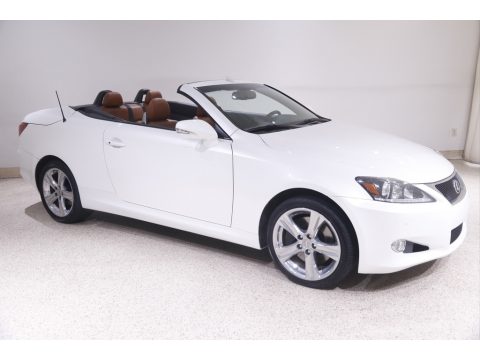 Starfire White Pearl Lexus IS 350 C Convertible.  Click to enlarge.