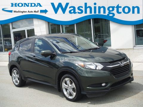 Misty Green Pearl Honda HR-V EX AWD.  Click to enlarge.