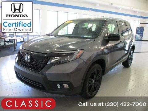 Modern Steel Metallic Honda Passport Sport AWD. Click to enlarge. Modern Steel Metallic Honda Passport Sport AWD. Click to enlarge.
