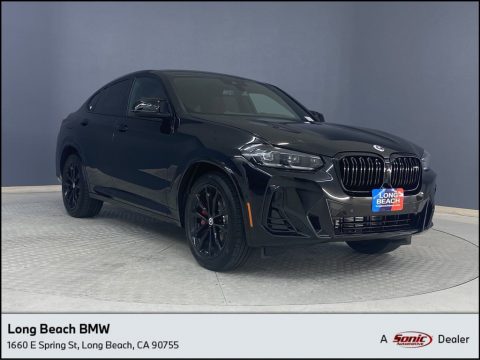 Black Sapphire Metallic BMW X4 M40i.  Click to enlarge.