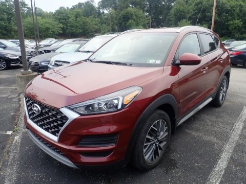 Gemstone Red Hyundai Tucson SEL AWD.  Click to enlarge.