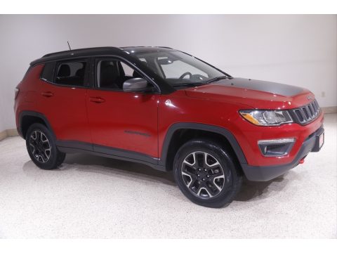Red-Line Pearl Jeep Compass Trailhawk 4x4.  Click to enlarge.