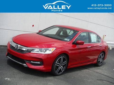 San Marino Red Honda Accord Sport Sedan.  Click to enlarge. San Marino Red Honda Accord Sport Sedan.  Click to enlarge.