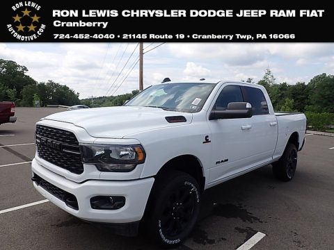 Bright White Ram 2500 Big Horn Crew Cab Night Edition 4x4.  Click to enlarge.