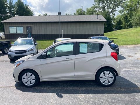 Toasted Marshmallow Metallic Chevrolet Spark LS.  Click to enlarge.