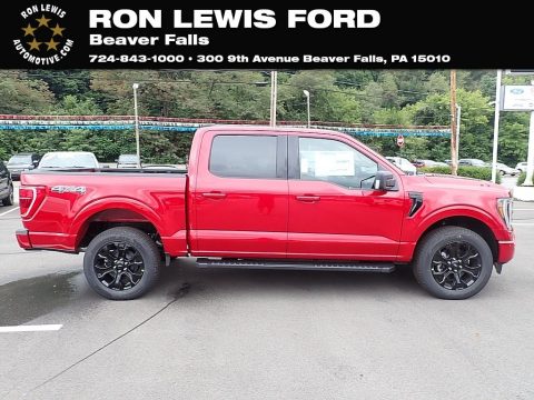 Rapid Red Metallic Tinted Ford F150 XLT SuperCrew 4x4.  Click to enlarge.