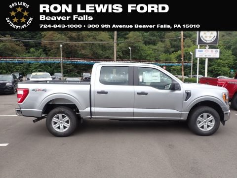 Iconic Silver Metallic Ford F150 XL SuperCrew 4x4.  Click to enlarge.