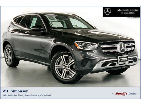 Graphite Gray Metallic Mercedes-Benz GLC 300.  Click to enlarge.