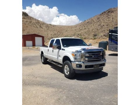 Oxford White Ford F350 Super Duty XLT Crew Cab 4x4.  Click to enlarge.