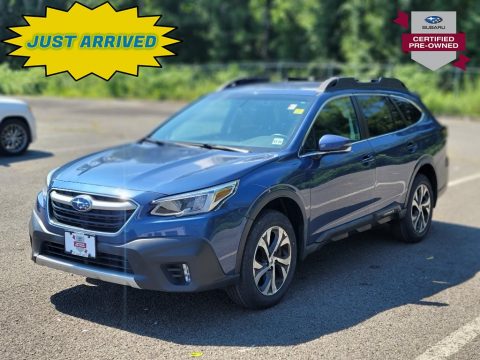 Abyss Blue Pearl Subaru Outback 2.5i Limited.  Click to enlarge.