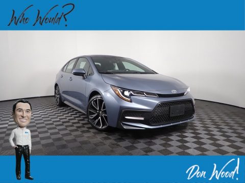 Celestite Gray Metallic Toyota Corolla SE.  Click to enlarge.