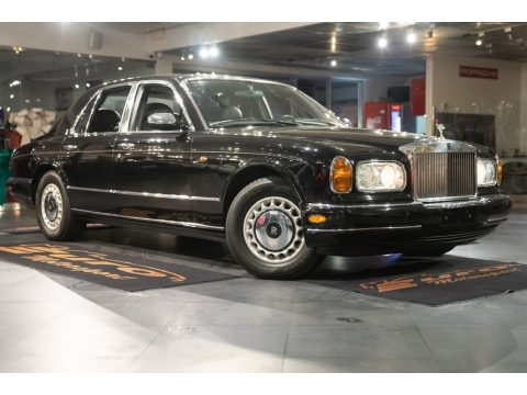 Black Rolls-Royce Silver Seraph .  Click to enlarge.