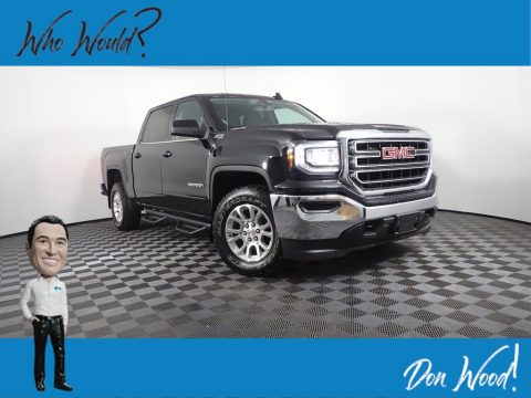 Onyx Black GMC Sierra 1500 SLE Crew Cab 4WD. Click to enlarge. Onyx Black GMC Sierra 1500 SLE Crew Cab 4WD. Click to enlarge.