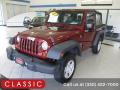 2007 Jeep Wrangler X 4x4 Red Rock Crystal Pearl
