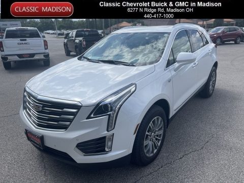 Crystal White Tricoat Cadillac XT5 Luxury.  Click to enlarge.