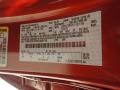 Ford Color Code EA Hot Pepper Red Metallic #28