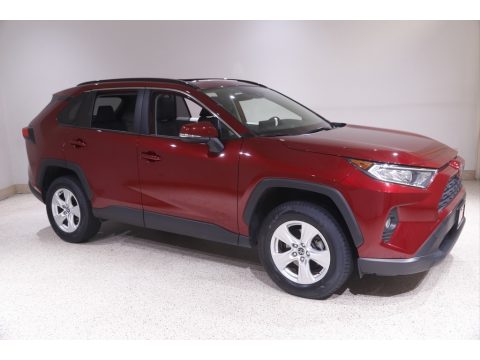 Ruby Flare Pearl Toyota RAV4 XLE.  Click to enlarge.