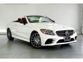 Front 3/4 View of 2022 Mercedes-Benz C 300 Cabriolet #12
