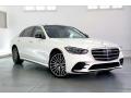 Front 3/4 View of 2022 Mercedes-Benz S 500 4Matic Sedan #12