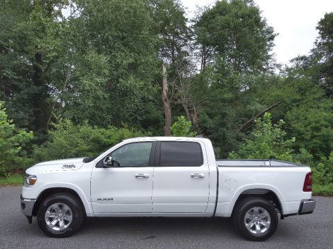 Bright White Ram 1500 Laramie Crew Cab 4x4.  Click to enlarge.