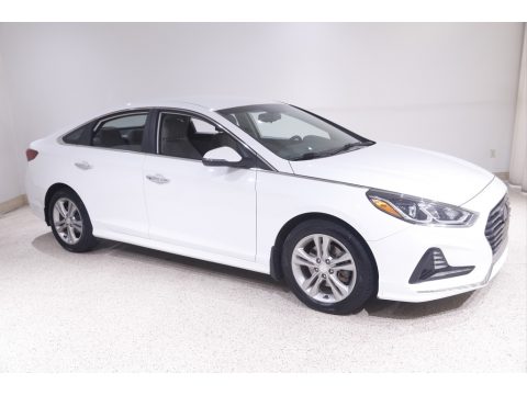 Quartz White Pearl Hyundai Sonata SEL.  Click to enlarge.