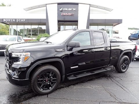 Onyx Black GMC Sierra 1500 Limited Elevation Double Cab 4WD.  Click to enlarge.