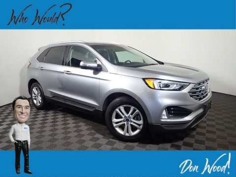 Iconic Silver Metallic Ford Edge SEL AWD.  Click to enlarge.