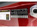 Mercedes-Benz Color Code 996 Cardinal Red Metallic #32