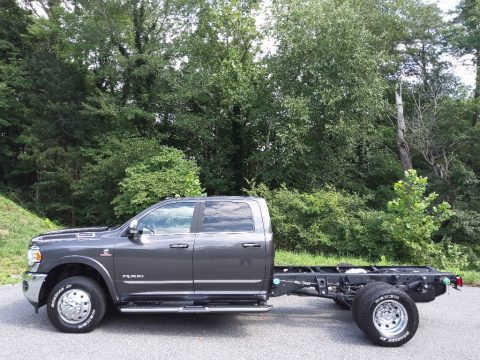 Granite Crystal Metallic Ram 3500 Limited Crew Cab 4x4 Chassis.  Click to enlarge.