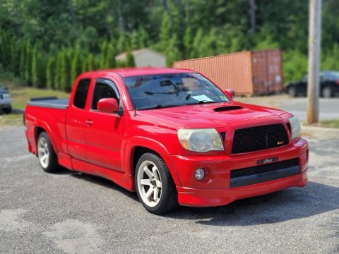 Radiant Red Toyota Tacoma X-Runner.  Click to enlarge.