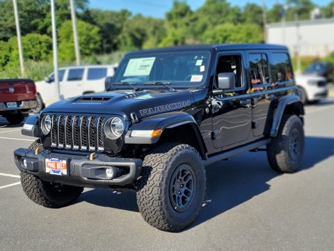 Black Jeep Wrangler Unlimited Rubicon 392 4x4.  Click to enlarge.