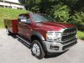 Front 3/4 View of 2022 Ram 5500 Tradesman Crew Cab 4x4 Chassis #4
