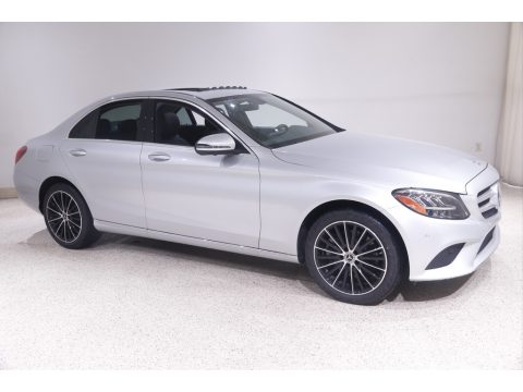 Iridium Silver Metallic Mercedes-Benz C 300 4Matic Sedan.  Click to enlarge.