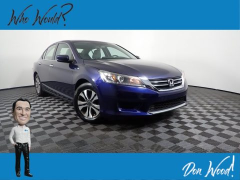 Obsidian Blue Pearl Honda Accord LX Sedan.  Click to enlarge.