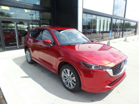 Soul Red Crystal Metallic Mazda CX-5 Turbo Signature AWD.  Click to enlarge.