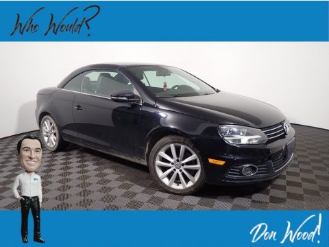 Black Volkswagen Eos Komfort.  Click to enlarge.