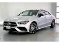 Front 3/4 View of 2022 Mercedes-Benz CLA AMG 35 Coupe #12