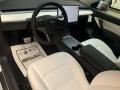  2022 Tesla Model Y White/Black Interior #9