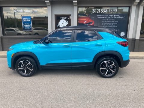 Oasis Blue Chevrolet Trailblazer RS.  Click to enlarge.