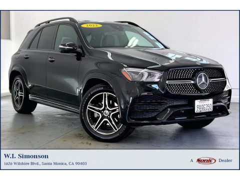 Black Mercedes-Benz GLE 350 4Matic.  Click to enlarge.