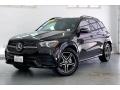 Front 3/4 View of 2022 Mercedes-Benz GLE 350 4Matic #12