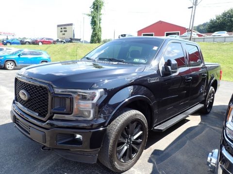 Agate Black Ford F150 XLT SuperCrew 4x4.  Click to enlarge.