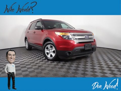 Ruby Red Ford Explorer FWD.  Click to enlarge.