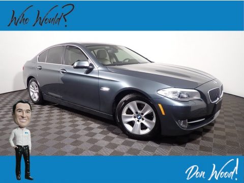 Tasman Green Metallic BMW 5 Series 528i xDrive Sedan.  Click to enlarge.