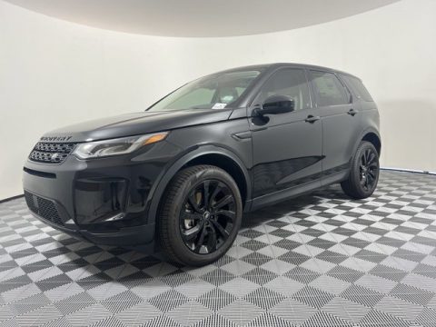 Santorini Black Metallic Land Rover Discovery Sport SE.  Click to enlarge.