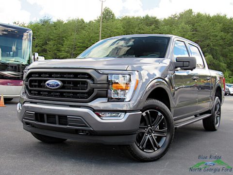 Carbonized Gray Metallic Ford F150 XLT SuperCrew 4x4.  Click to enlarge.