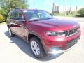 Front 3/4 View of 2022 Jeep Grand Cherokee L Limited 4x4 #7