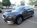 Front 3/4 View of 2022 Mazda CX-9 Grand Touring AWD #6