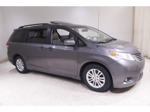 Predawn Gray Mica Toyota Sienna XLE.  Click to enlarge.